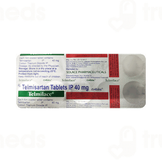 Telmilace 40 MG Tablet 10