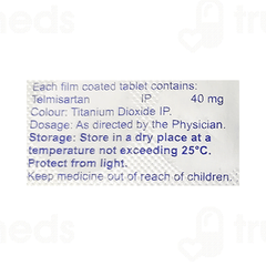 Telmilace 40 MG Tablet 10