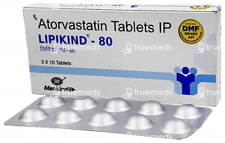 Lipikind 80 Tablet 10