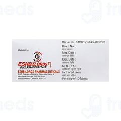 Eshbirab 20 Tablet 10 Eshbirab 20 Tablet 10