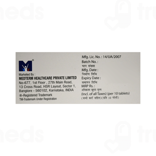 Rabeterm 20 MG Tablet 10