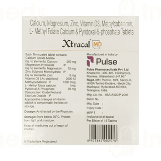 Xtracal Md Tablet 15