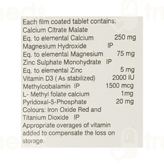 Xtracal Md Tablet 15