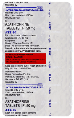 Atz 50 Tablet 15