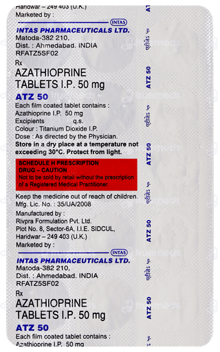 Atz 50 Tablet 15