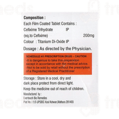 Kedixime O 200 MG Tablet 10 Kedixime O 200 MG Tablet 10