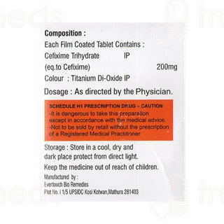 Kedixime O 200 MG Tablet 10