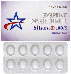 Sitara D 100/5 Tablet 10 Sitara D 100/5 Tablet 10