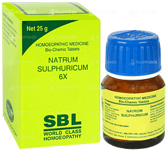 Sbl Natrum Sulphuricum 6x Tablet 25gm