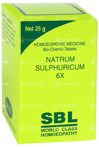 Sbl Natrum Sulphuricum 6x Tablet 25gm