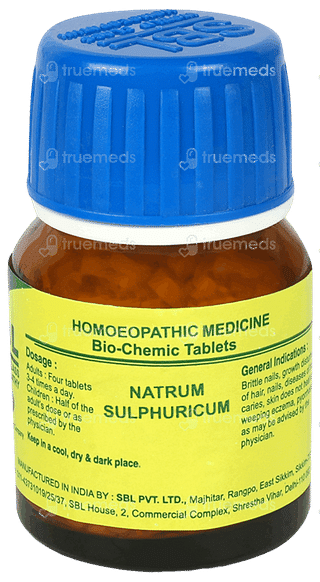 Sbl Natrum Sulphuricum 6x Tablet 25gm