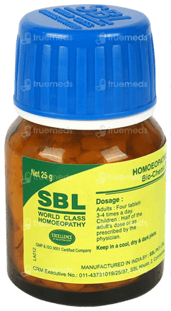 Sbl Natrum Sulphuricum 6x Tablet 25gm Sbl Natrum Sulphuricum 6x Tablet 25gm