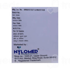 Nylocef 500 MG Tablet 10