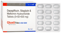 Gluxit Trio 5/50/500 Tablet 15