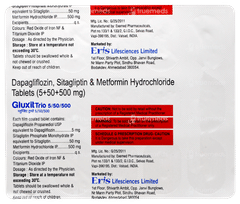 Gluxit Trio 5/50/500 Tablet 15