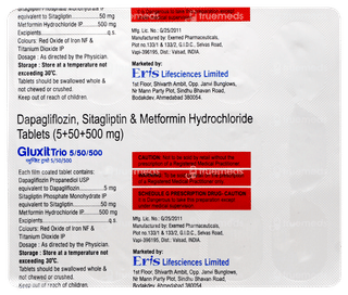 Gluxit Trio 5/50/500 Tablet 15