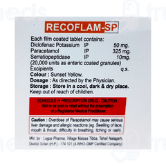 Recoflam Sp Tablet 10