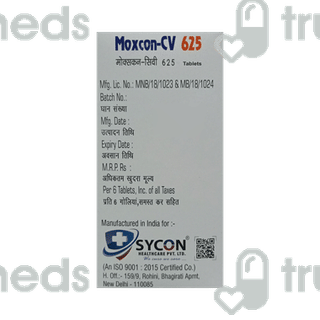 Moxcon Cv 625 MG Tablet 10