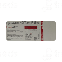 Hemzest 25 MG Tablet 10 Hemzest 25 MG Tablet 10