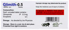 Glimith 0.5 Tablet 10 Glimith 0.5 Tablet 10