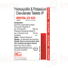 Moxtal Cv 625 MG Tablet 6