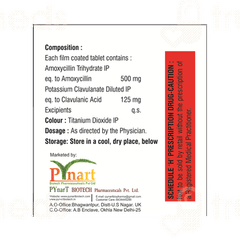 Moxtal Cv 625 MG Tablet 6