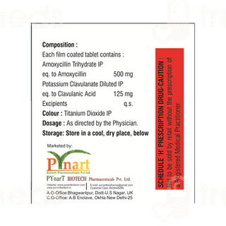 Moxtal Cv 625 MG Tablet 6