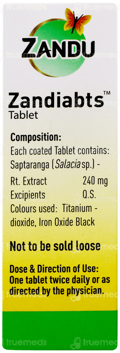 Zandu Zandiabts 3 Strips Of 10 Tablets