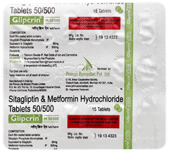 Glipcrin M 50/500 Tablet 15
