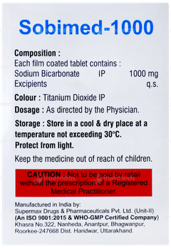 Sobimed 1000 Tablet 10