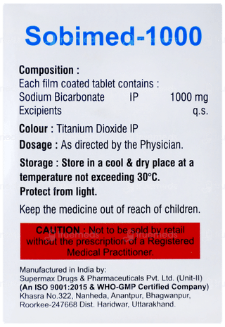 Sobimed 1000 Tablet 10
