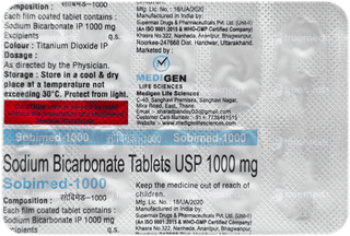 Sobimed 1000 Tablet 10