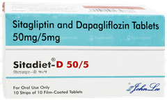 Sitadiet D 50/5 Tablet 10 Sitadiet D 50/5 Tablet 10