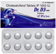 Dr D3 1000 Tablet 10