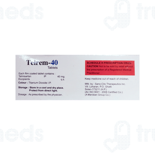 Telrem 40 MG Tablet 10