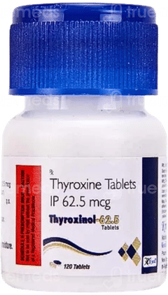 Thyroxinol 62.5 Tablet 120 Thyroxinol 62.5 Tablet 120