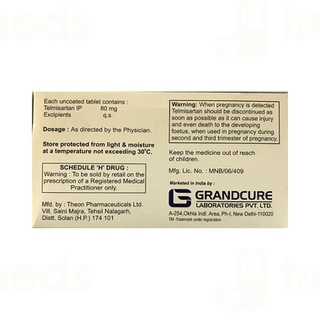 Telkum 80 MG Tablet 10