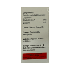 Acrecet L 5 MG Tablet 10 Acrecet L 5 MG Tablet 10