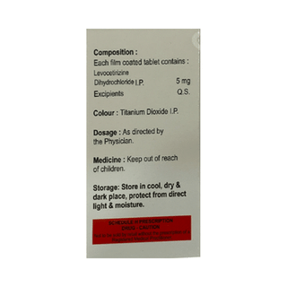Acrecet L 5 MG Tablet 10