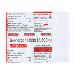 Levfox 500 Mg Tablet 10 Levfox 500 Mg Tablet 10