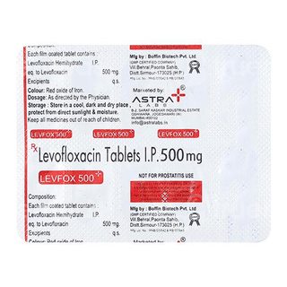 Levfox 500 Mg Tablet 10