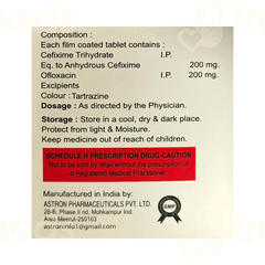 Ceflonix O Tablet 10