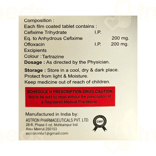 Ceflonix O Tablet 10