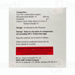 Mofisure 500 MG Tablet 10 Mofisure 500 MG Tablet 10