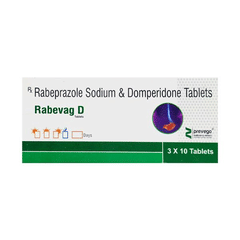 Rabevag D Tablet 10