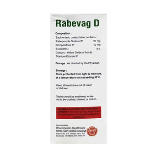 Rabevag D Tablet 10