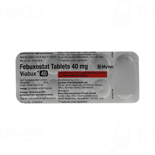 Viabux 40 MG Tablet 10