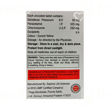 Diclotuff Mr Tablet 10
