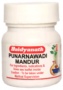 Baidyanath Punarnavadi Mandur Tablet 40