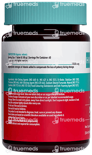 Healthkart Hk Vitals Biotin Tablet 30 + 10 Free